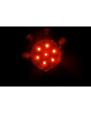 Loki-Led, luce ingombro 14 Led, doppia funzione, 12 24V - Rosso Arancio