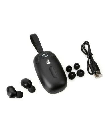 Ekko 5.0, auricolari Bluetooth stereo senza fili con custodia di ricarica
