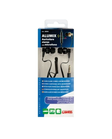 Alumix, auricolare stereo con microfono