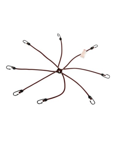 Corda elastica ragno 8 ganci - d. 8 mm