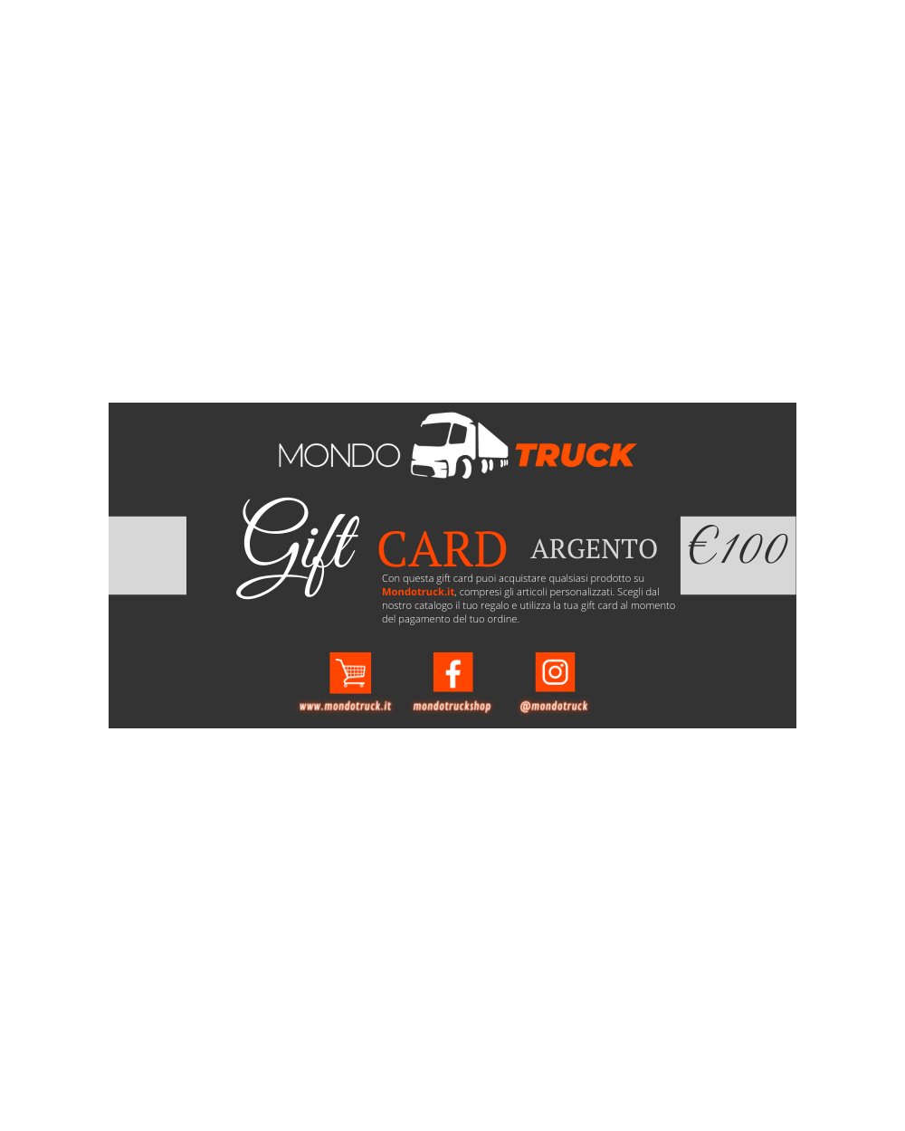 GIFT CARD ARGENTO €100